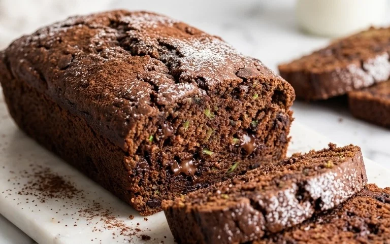 Moist Chocolate Zucchini Bread Recipe- Best Ever