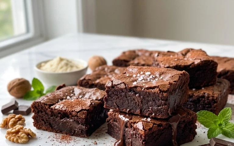 Best Fudgy Keto Brownies Recipe-Easy Low Carb Treat