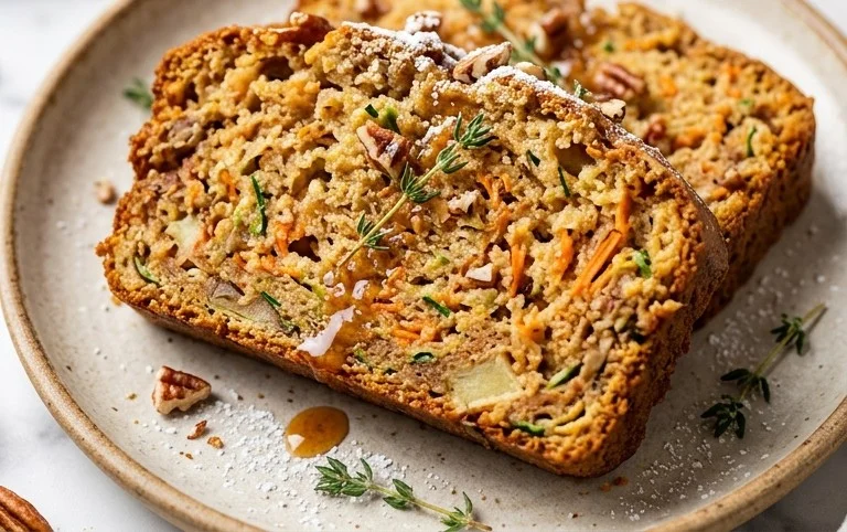 Carrot Apple Zucchini Bread