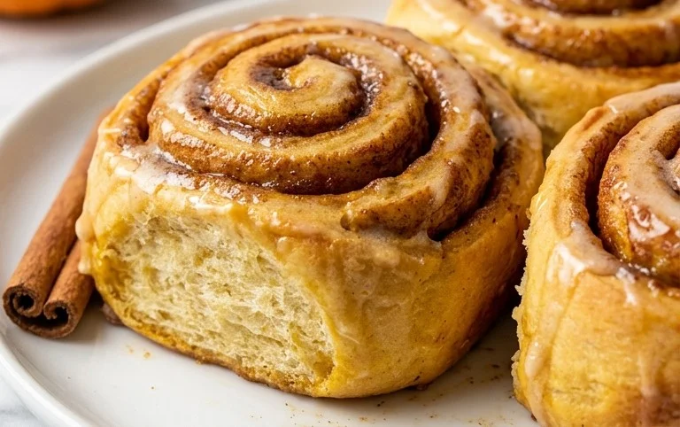 Pumpkin Cinnamon Rolls
