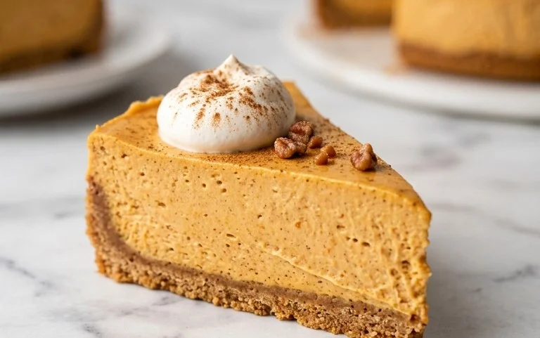 Easy No Bake Pumpkin Cheesecake Recipe