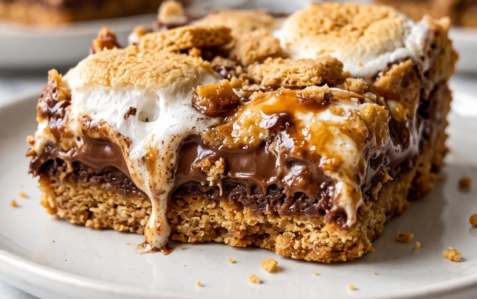 S’mores Cookie Bars
