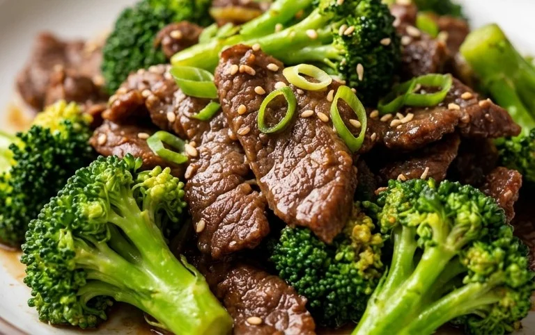 Chinese Beef and Broccoli (牛肉炒西兰花)