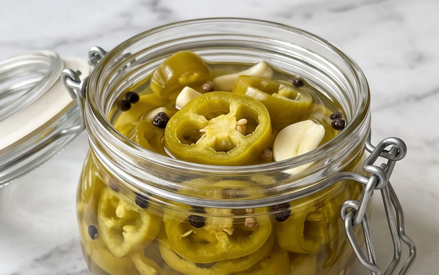 Easy Homemade Pickled Banana Peppers Recipe