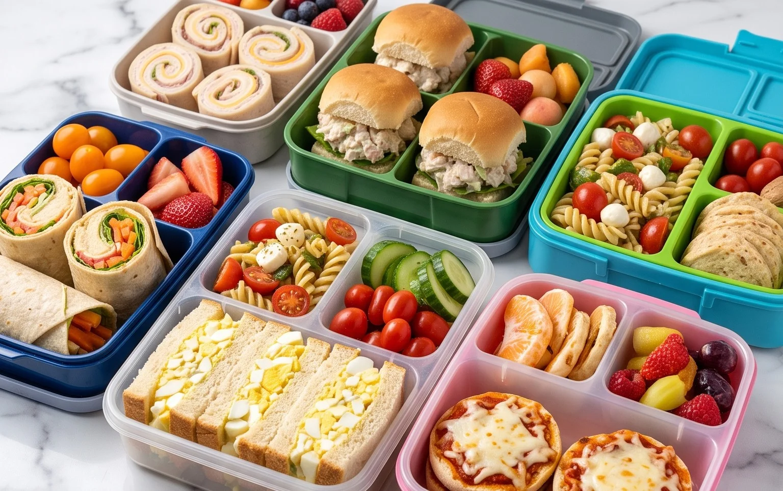 Easy Kid-Friendly School Lunchbox Ideas