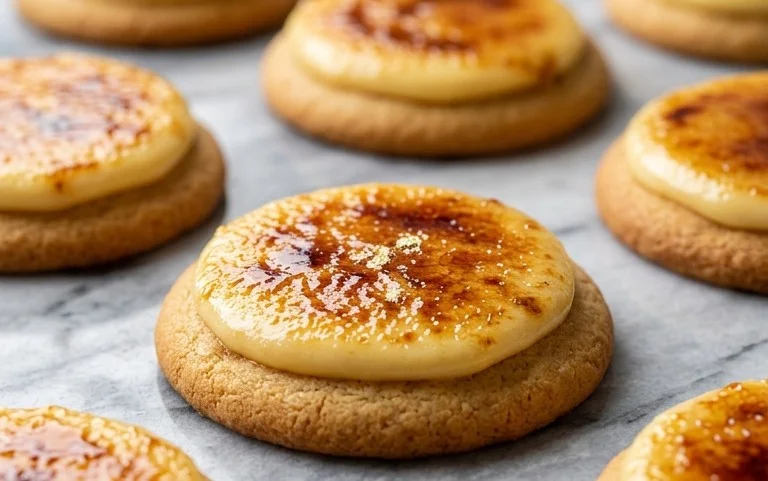 Creme Brulee Cookies Chewy & Buttery Delight