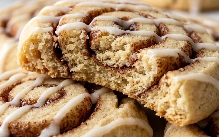 Cinnamon Roll Sugar Cookies