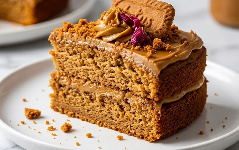 Biscoff Cookie Butter Cake