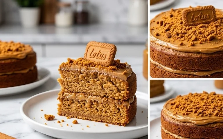 Biscoff Cookie Butter Cake-Spiced Enchantment