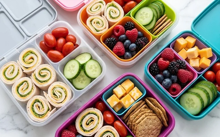 Fun & Healthy Kids Snack Bento Boxes