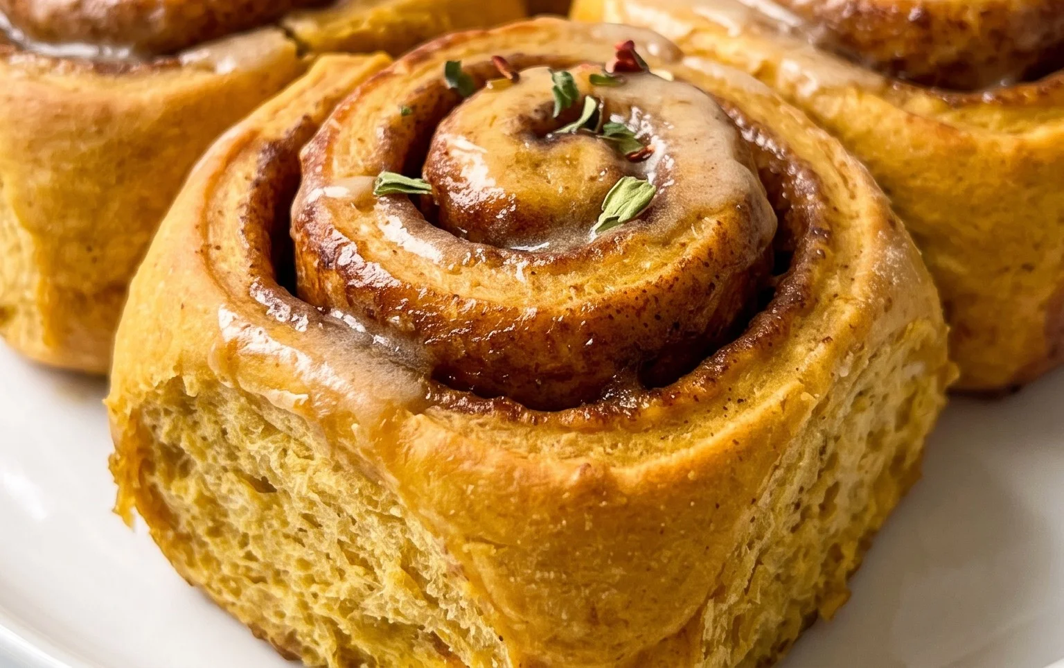 Pumpkin Cinnamon Rolls