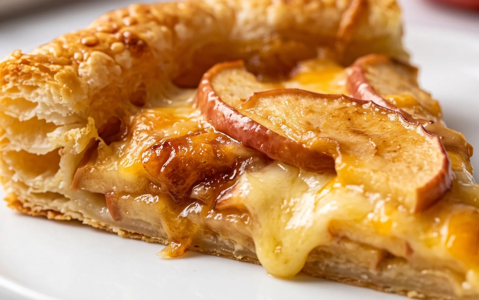 5 Ingredient Apple and White Cheddar Tart