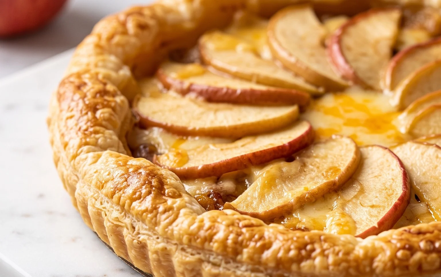 Easy Apple White Cheddar Tart Recipe