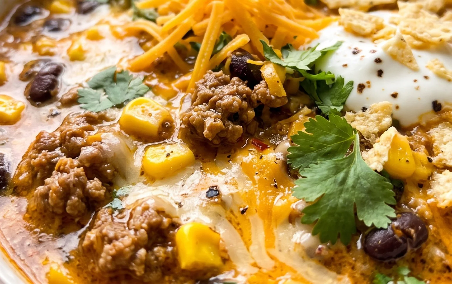 Creamy Taco Soup