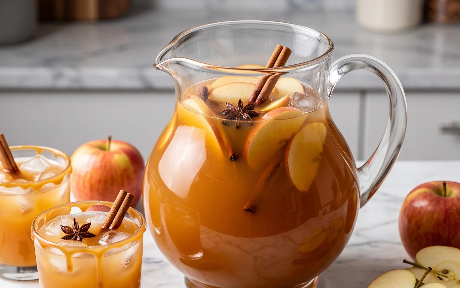 Easy Caramel Apple Punch Recipe