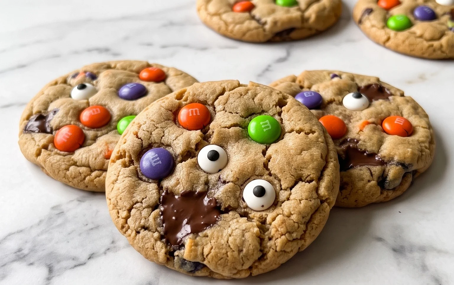 Halloween Candy Monster Cookies Recipe